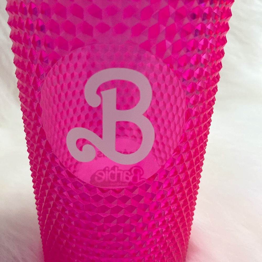 Barbie The Movie Pink Diamond Studded Tumbler NWT Excellent Condition - Picture 2 of 12